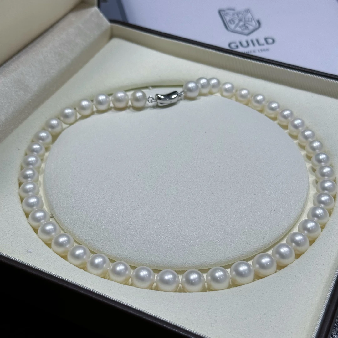 【一一专属】【沧海遗珠】欧若拉无核极光珍珠项链带吉尔德大证RY8152