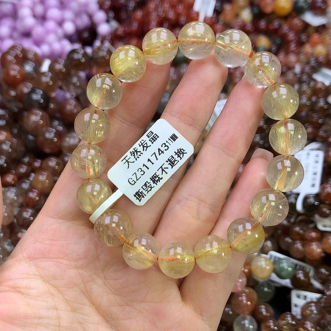 水晶手链未镶嵌手链