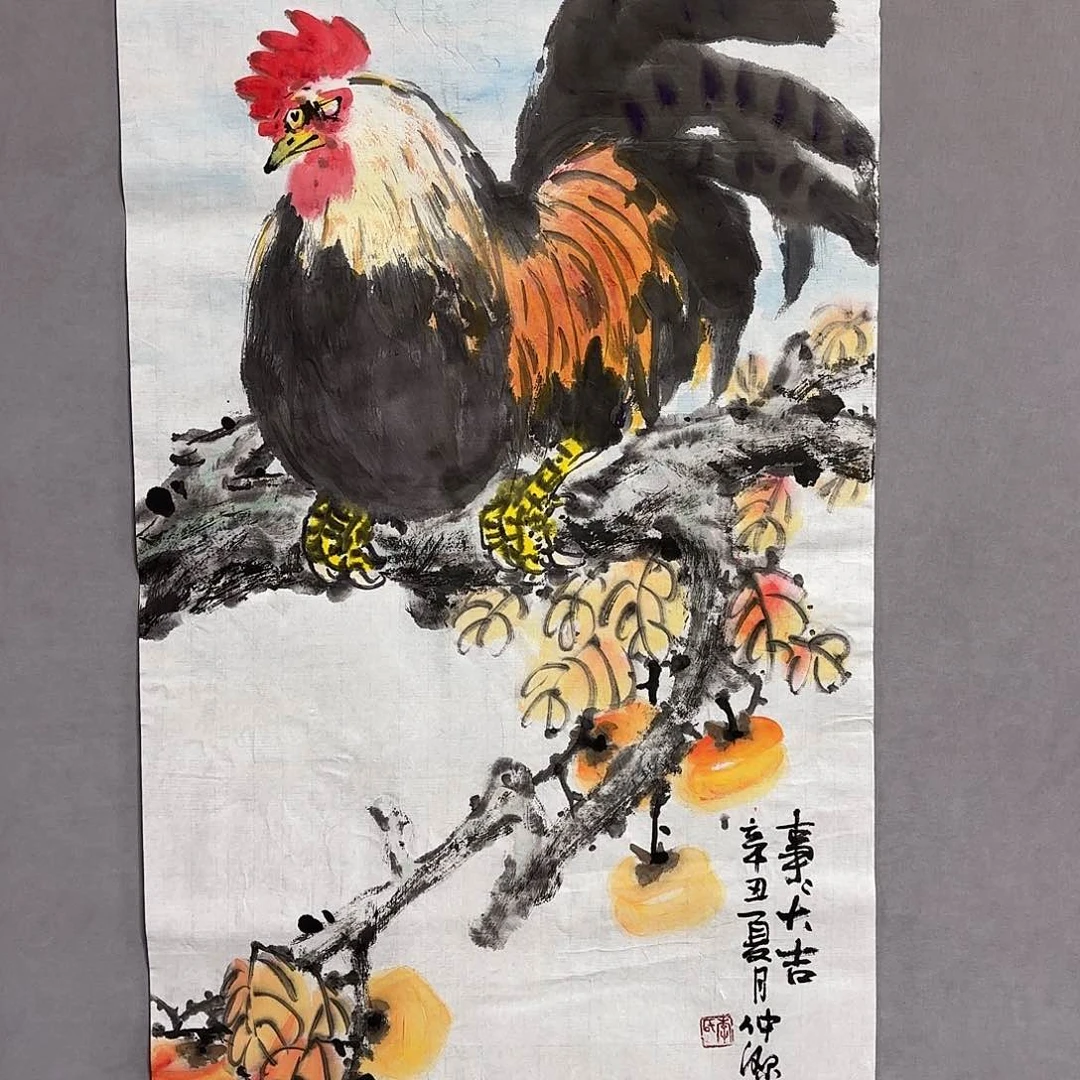 国画国画纯手绘作品请放心去藏