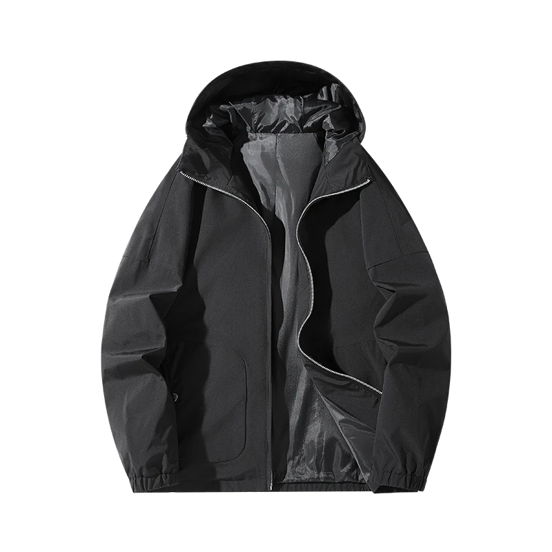 春秋季男士休闲百搭运动时尚户外宽松立领宽松潮流夹克外套096