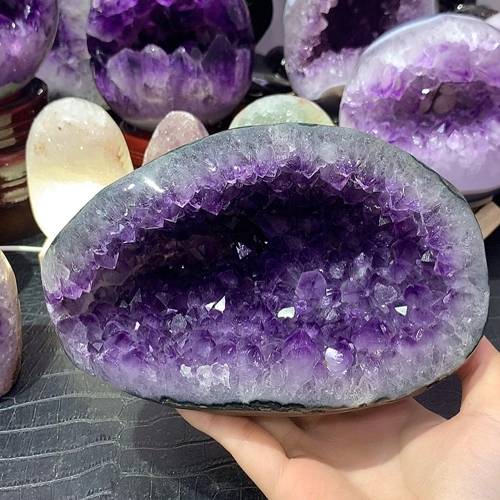 未镶嵌珠宝半成品紫晶