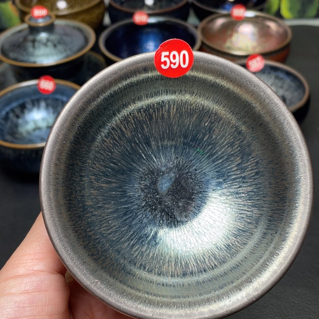 茶盏590 建窑建盏茶盏