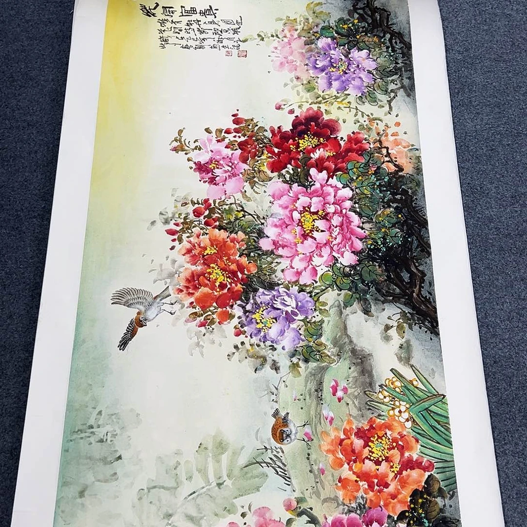 国画宣纸纯手绘字画