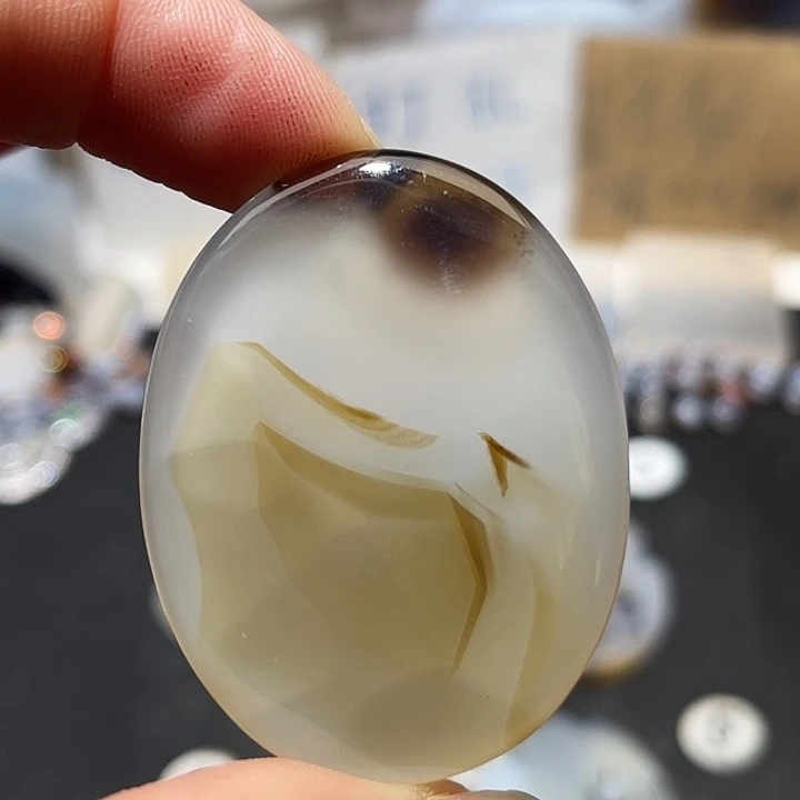 玛瑙/玉髓未镶嵌吊坠(不含链)