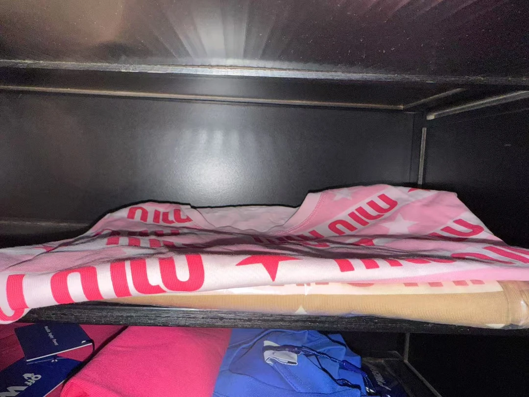 A9-3两色“星星条纹”短袖（miu）