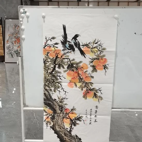书法毛英波老师四尺整张万事如意