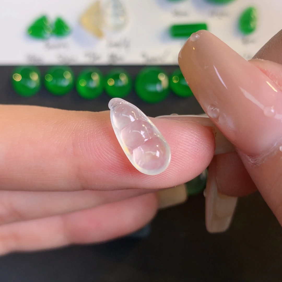 翡翠裸石翡翠翡翠13.48-6.26-3.68