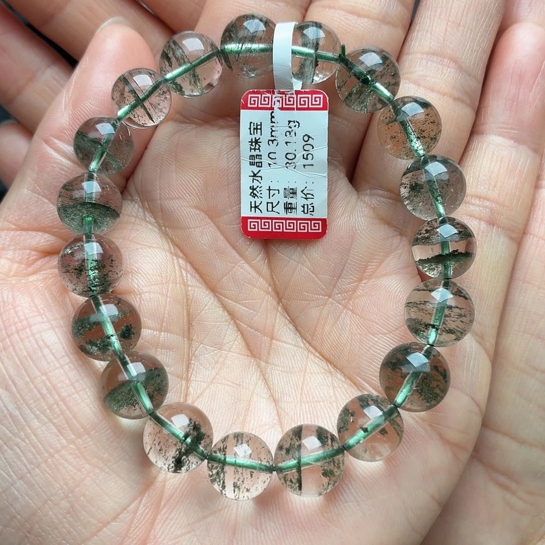 水晶手串未镶嵌天然水晶