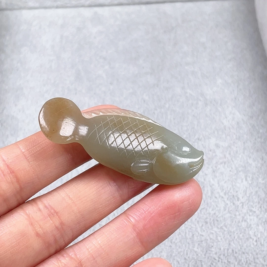 和田玉（糖玉）颈饰未镶嵌