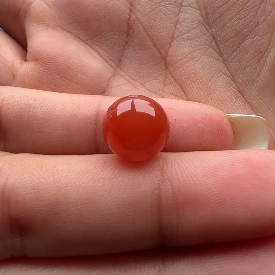 南红玛瑙未镶嵌圆珠10