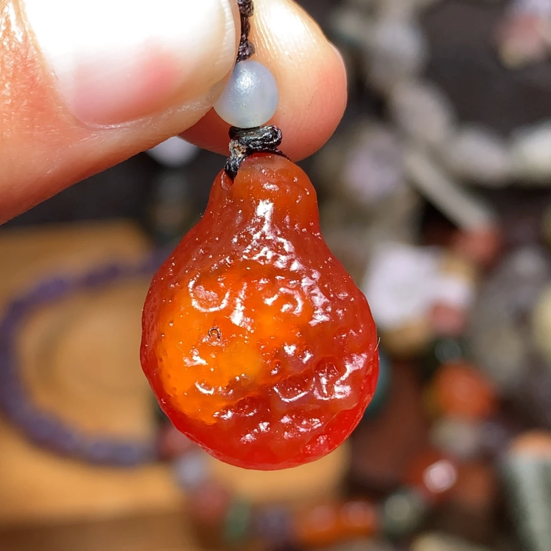 未镶嵌玛瑙/玉髓珠宝半成品