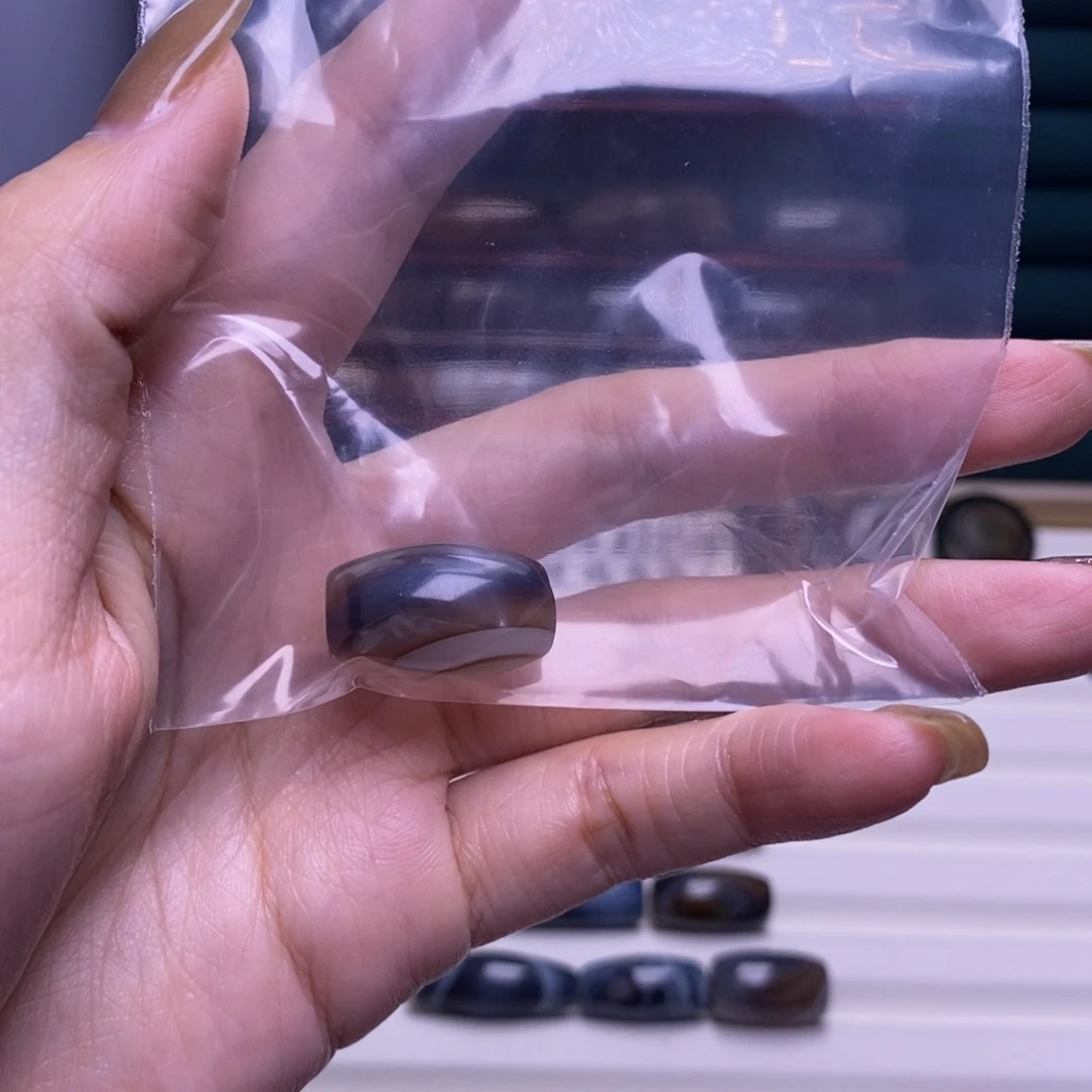 解***玛瑙/玉髓合金颈饰