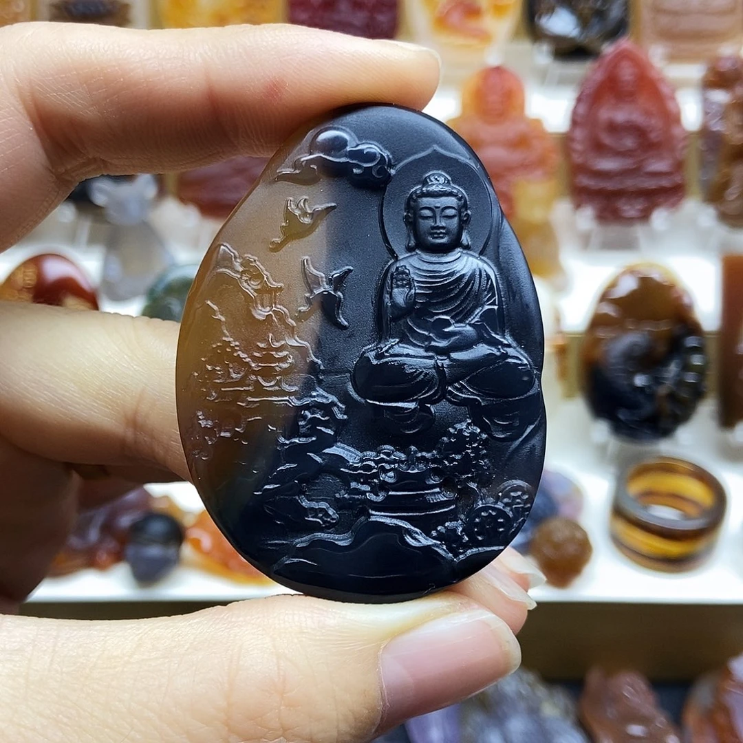 玛瑙/玉髓未镶嵌颈饰