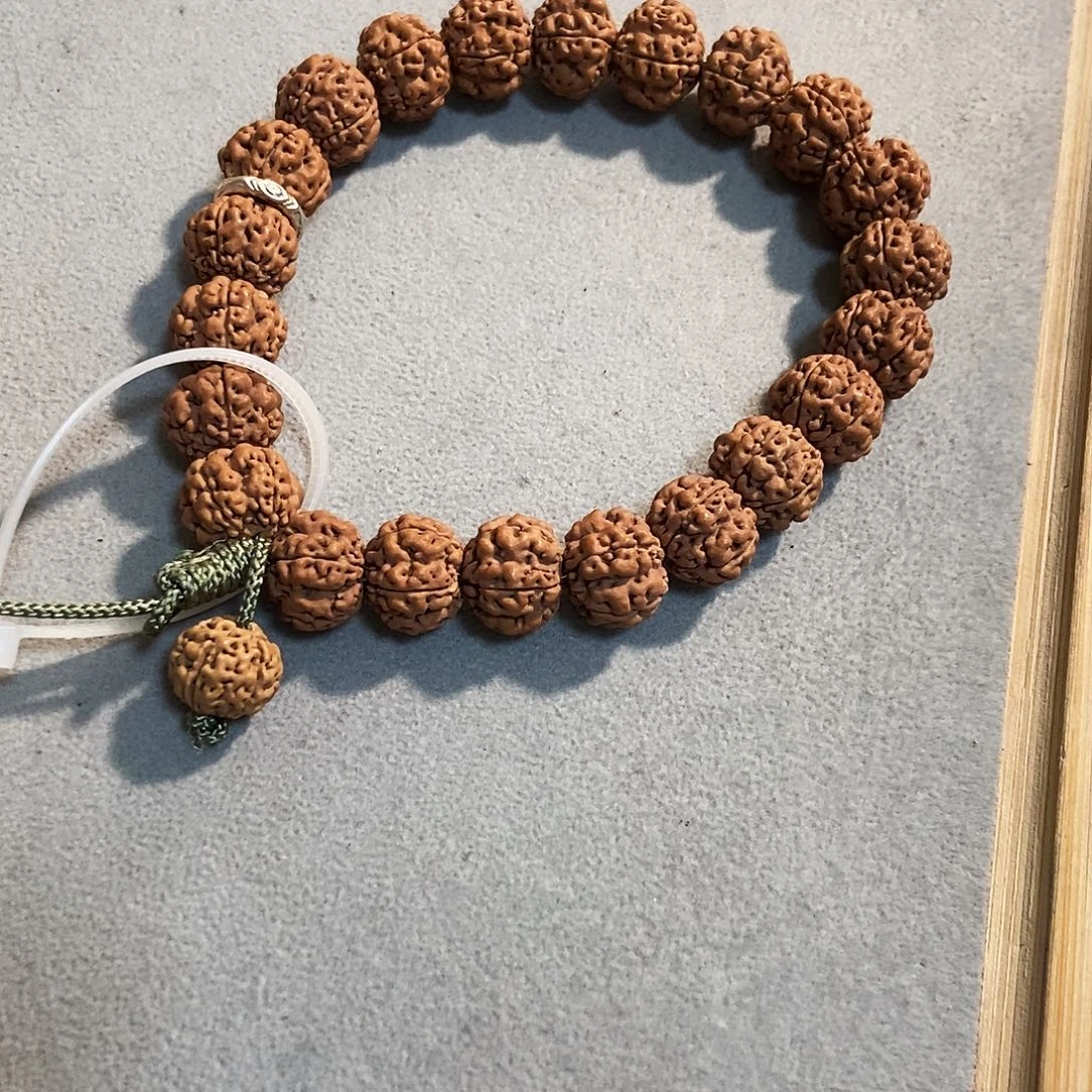 长***风金刚菩提手串五星梅花