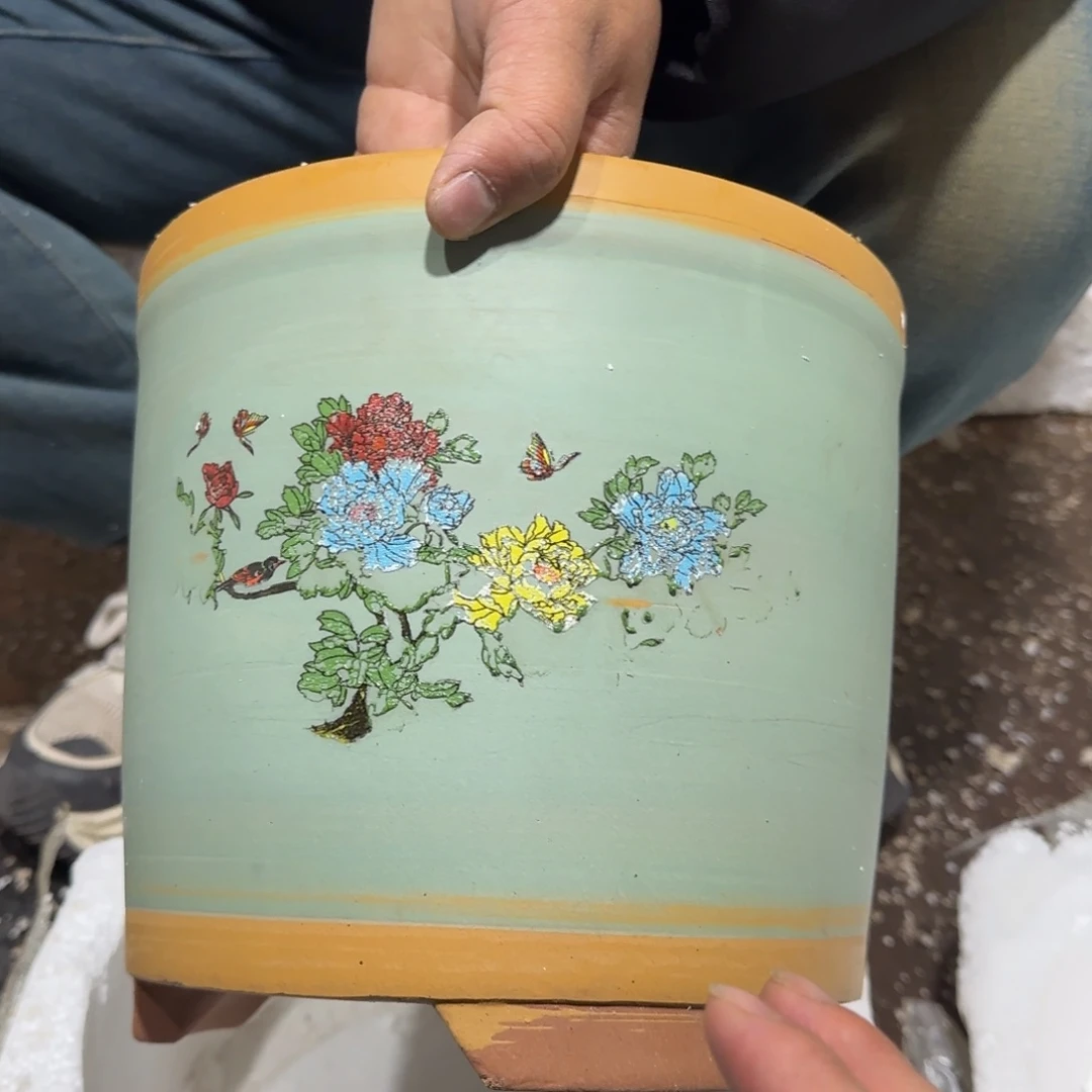 紫砂花盆瑕疵是不需要