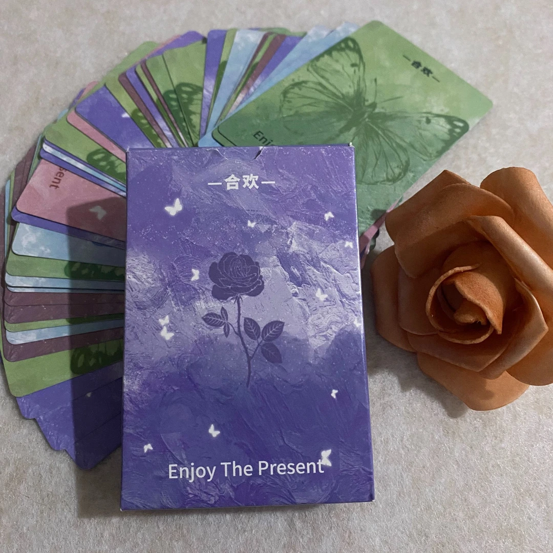 【蝶恋花限定卡牌】合欢卡牌蝴蝶卡牌情侣创意卡片桌游蝶恋花扑克牌