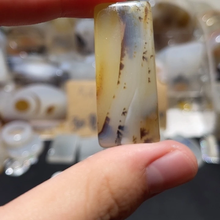 玛瑙/玉髓玉牌合金