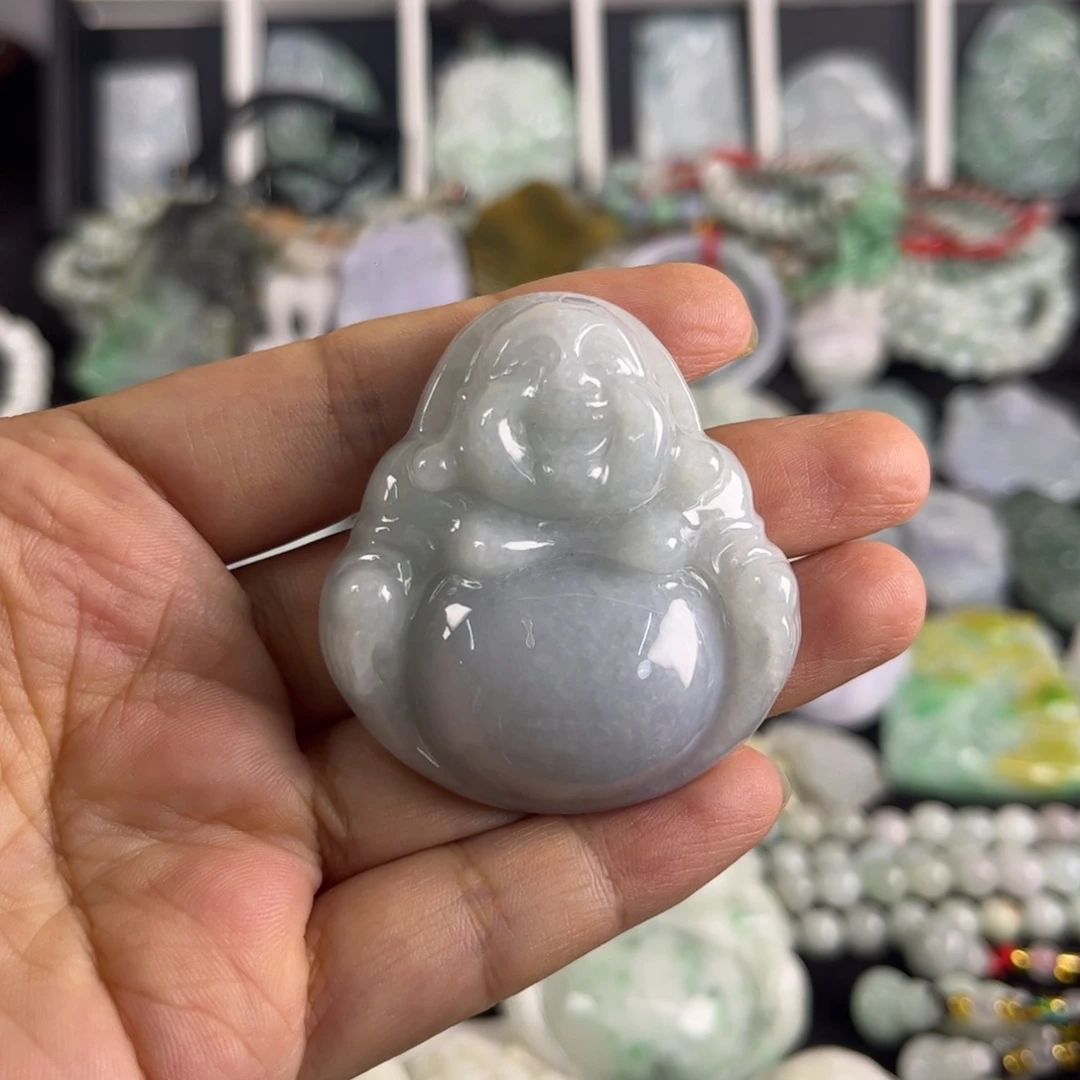 吊坠(不含链)未镶嵌翡翠微瑕疵