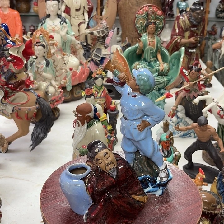 平***生有机玻璃陶瓷摆件