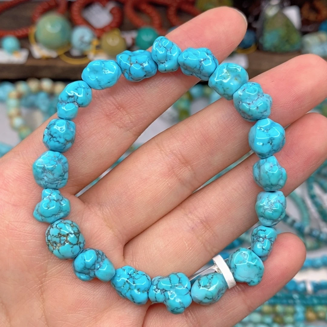 沈***亿未镶嵌绿松石原矿