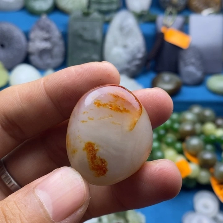 和田玉未镶嵌颈饰和田玉