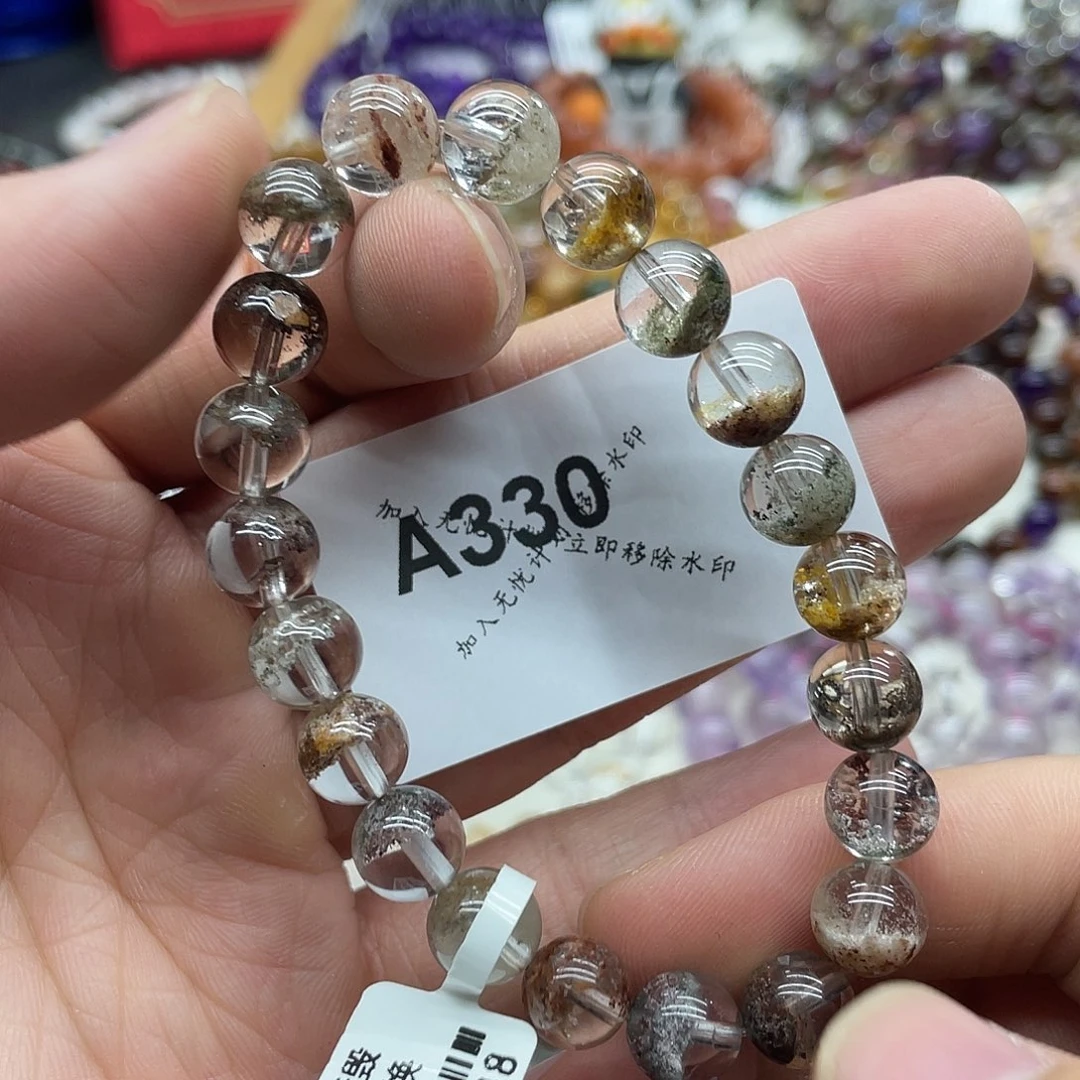 水晶未镶嵌手链天然