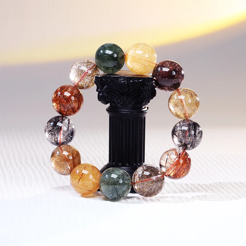 彩发晶多宝手链FJ150-多样性发其一