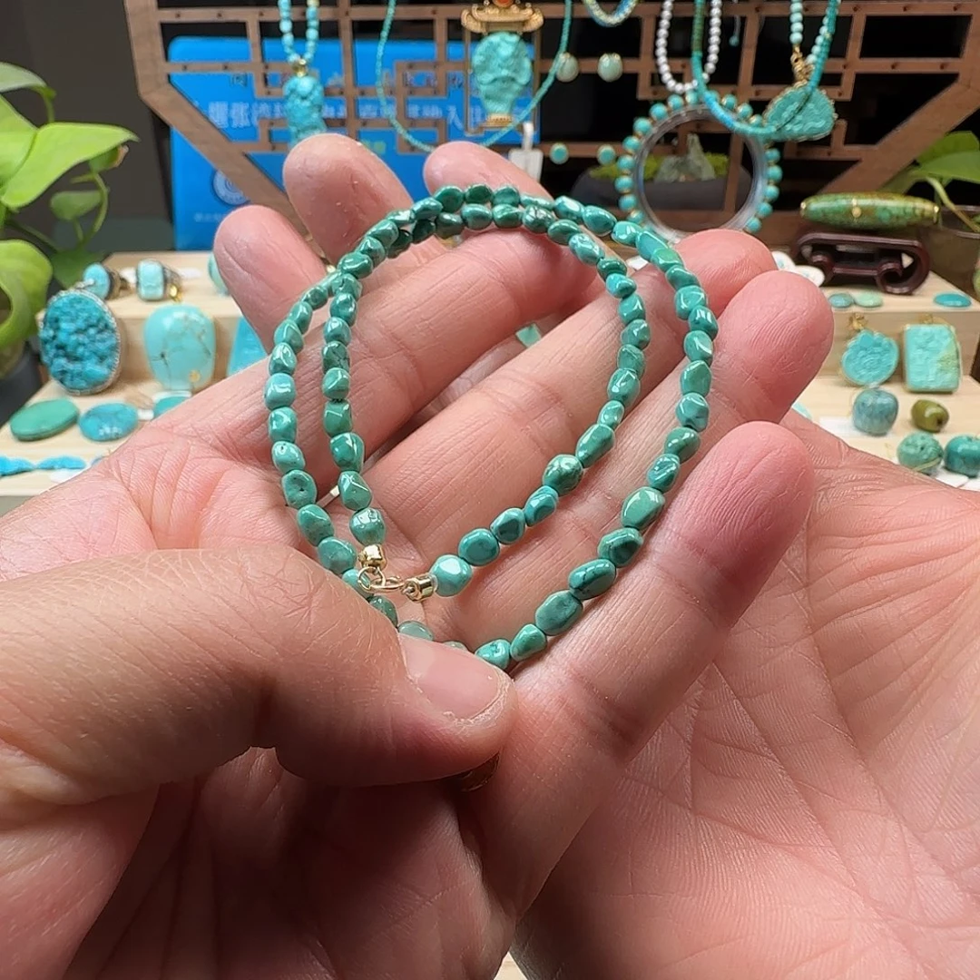 绿松石未镶嵌配饰