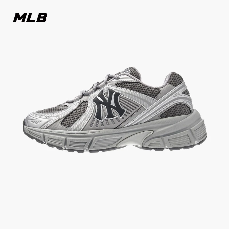 MLB官方 跑者美学男女情侣大LOGO运动网面跑步鞋25新款 M25NRNR05