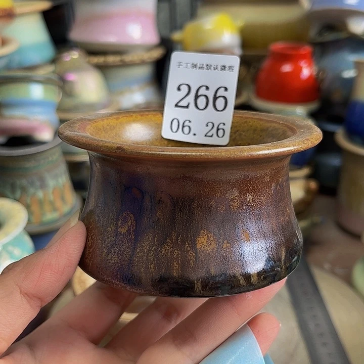 瓷片景德镇陶瓷手工制作口8高7