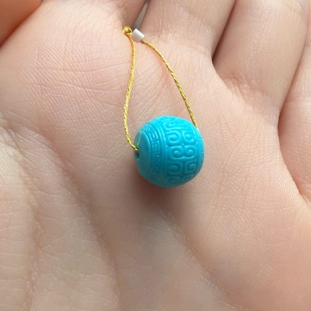 绿松石未镶嵌颈饰