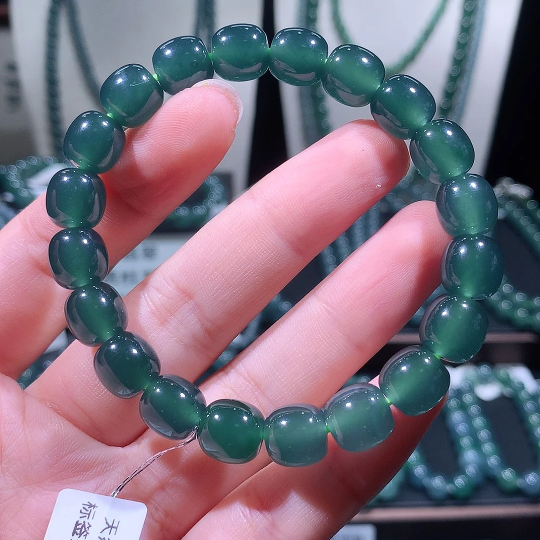 未镶嵌手链翡翠天然a货翡翠手串10