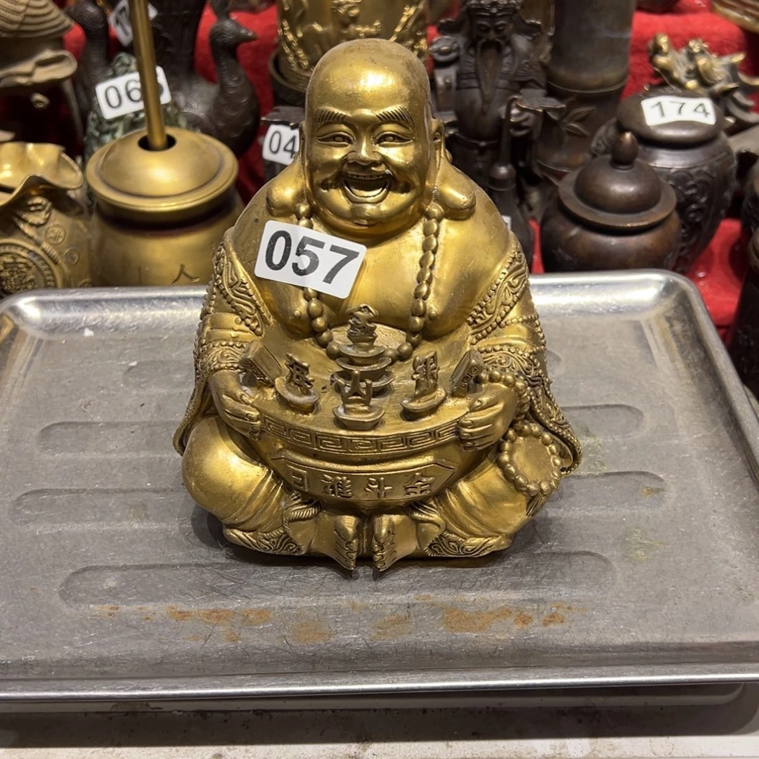 黄铜摆件，文房摆件