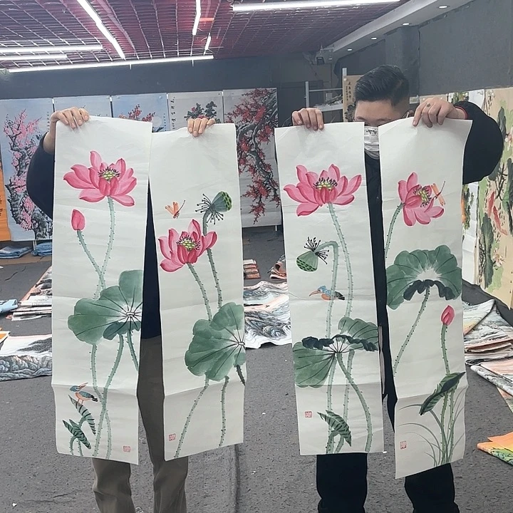 国画无毛或被短柔毛