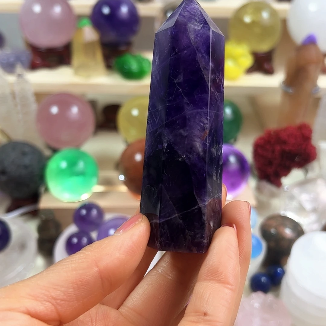 紫晶珠宝半成品未镶嵌9