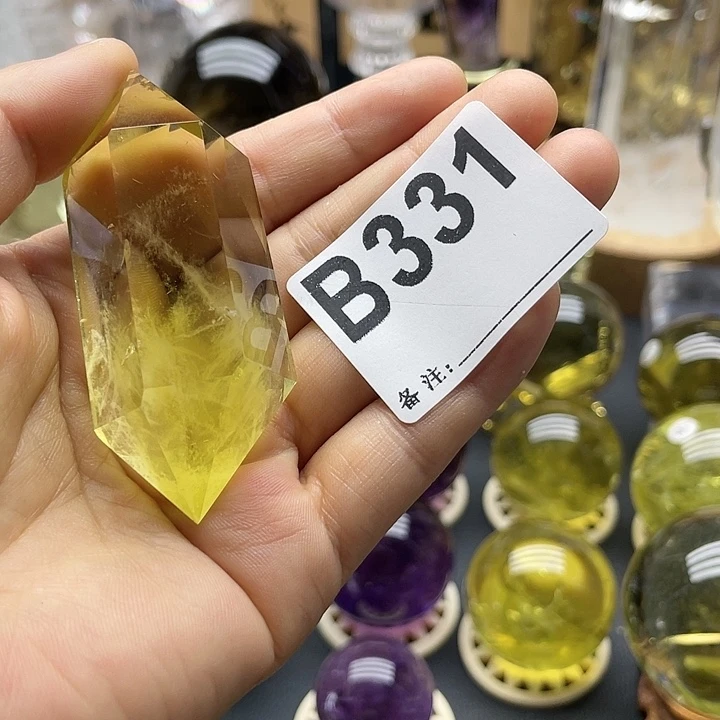 摆件未镶嵌水晶茶*子