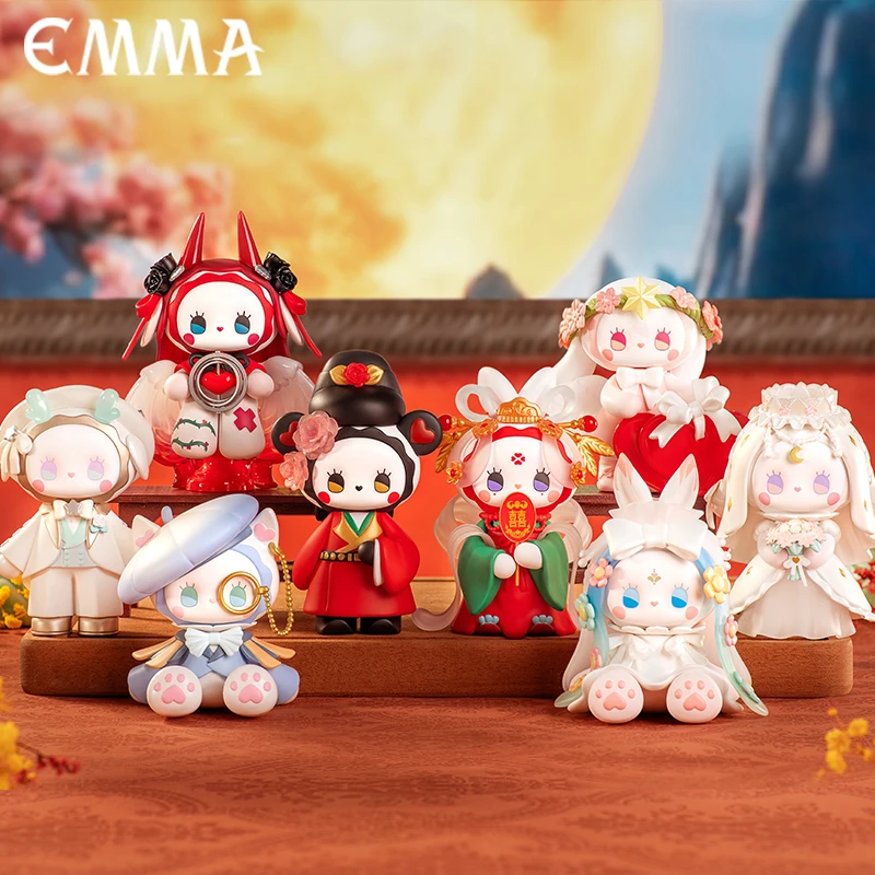 衍创Emma秘境森林婚礼系列挚爱盲盒公仔潮流玩具可爱礼物创意摆件