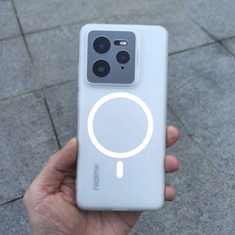 适用真我GT7pro壳新款冰雾磨砂磁吸noe7磨砂gt5pro全包防摔硬套