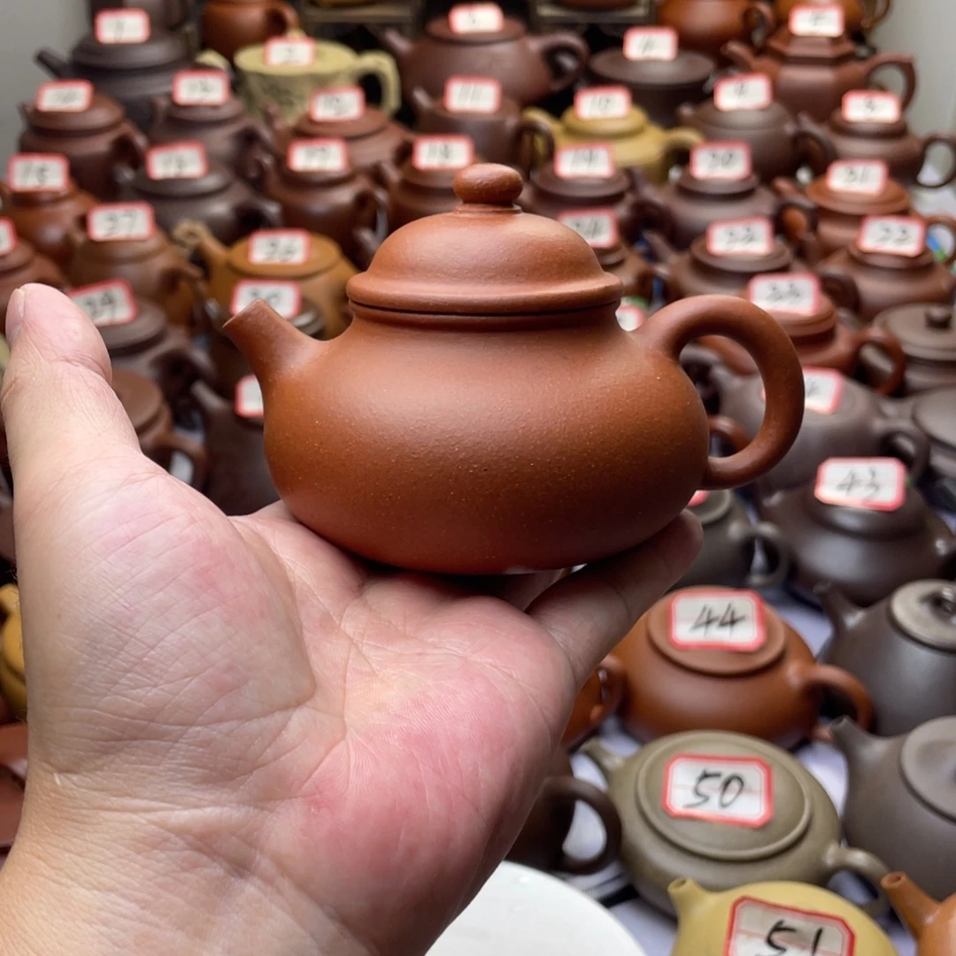 茶壶紫砂宜兴紫砂半手工