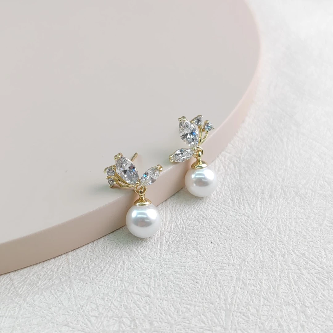 XUPING/旭平首饰 合金仿珍珠耳饰 【潘生福利】珠珠 GDM X001086454