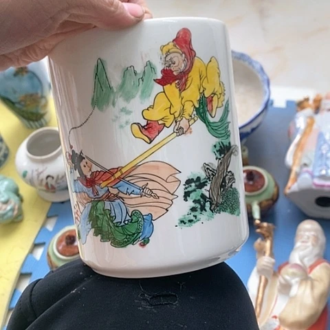 摆件，烧制问题都是正常的哦有黑点