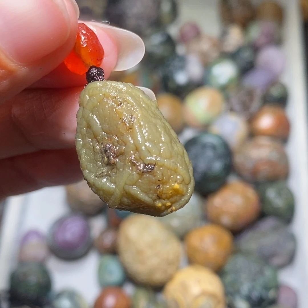 未镶嵌玛瑙/玉髓珠宝半成品