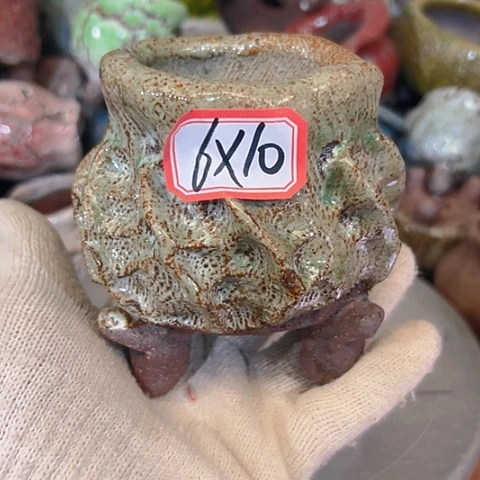 粗陶花盆手工花盆制作过程
