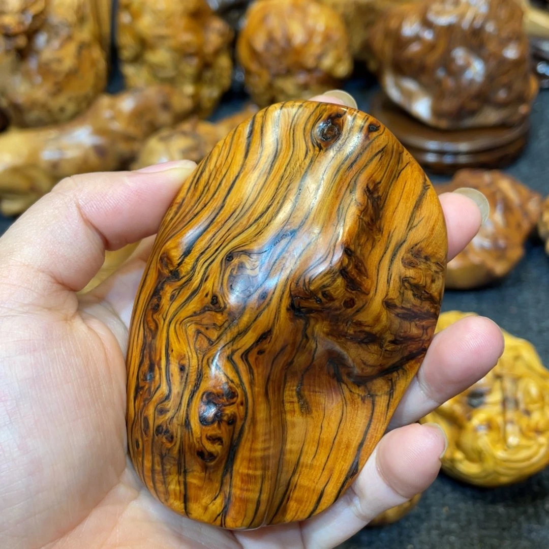 柏木（崖柏）太行精品陈化虎皮留疤手摆件