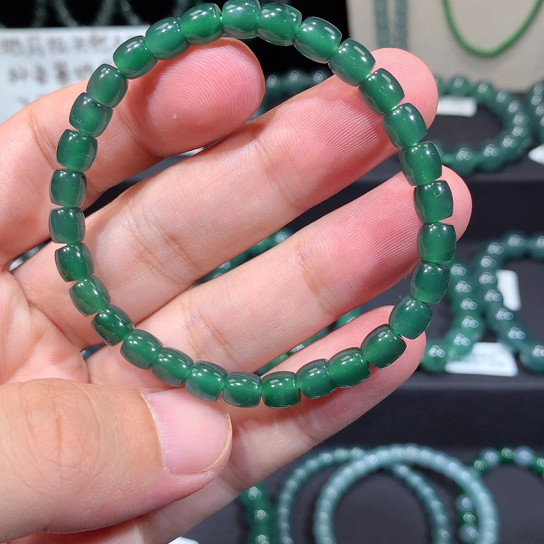 未镶嵌手链翡翠天然a货翡翠手串5.8