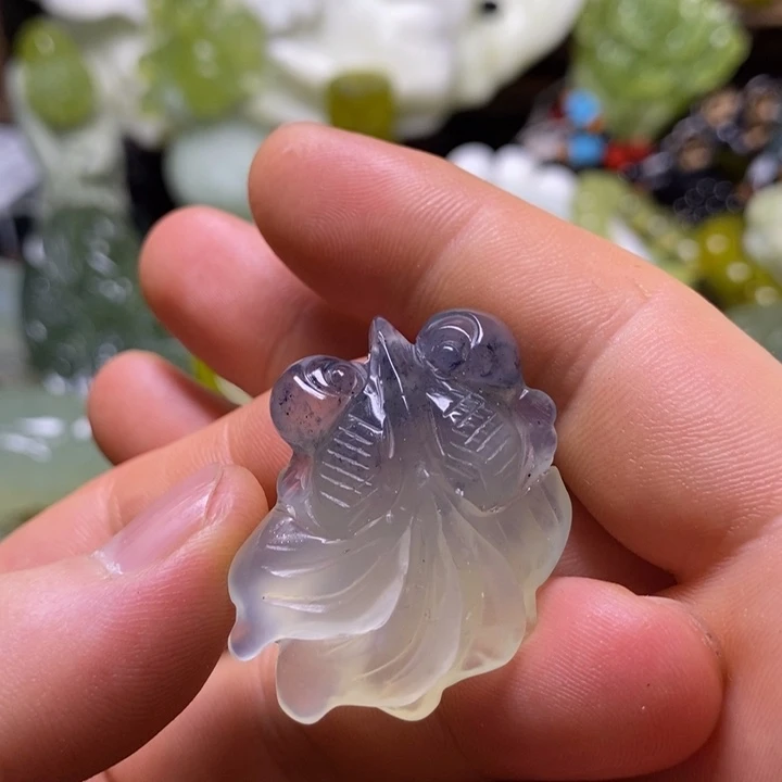 岫玉未镶嵌岫玉颈饰