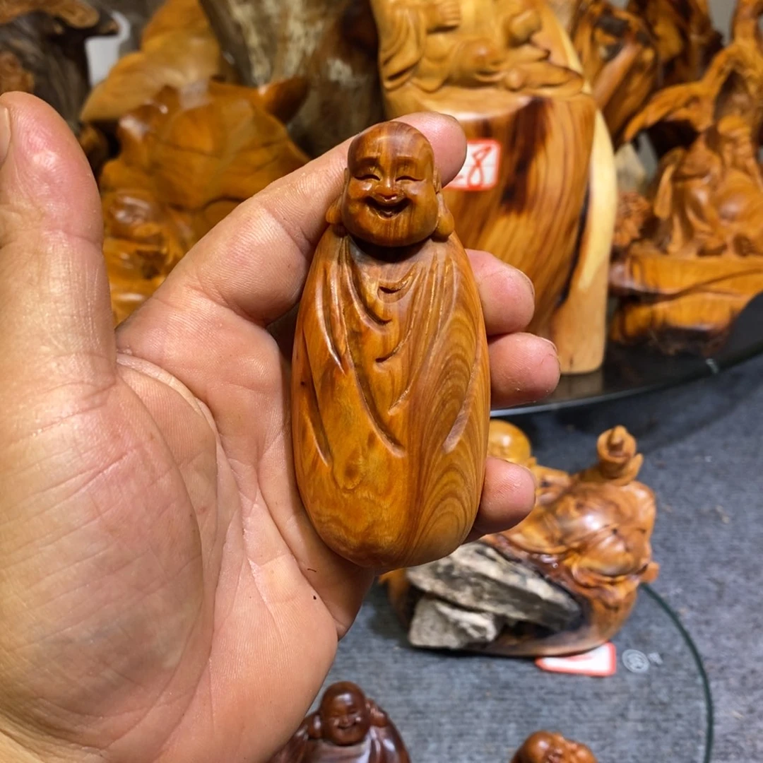 柏木（崖柏）木雕工艺品摆件家居崖柏手串崖柏