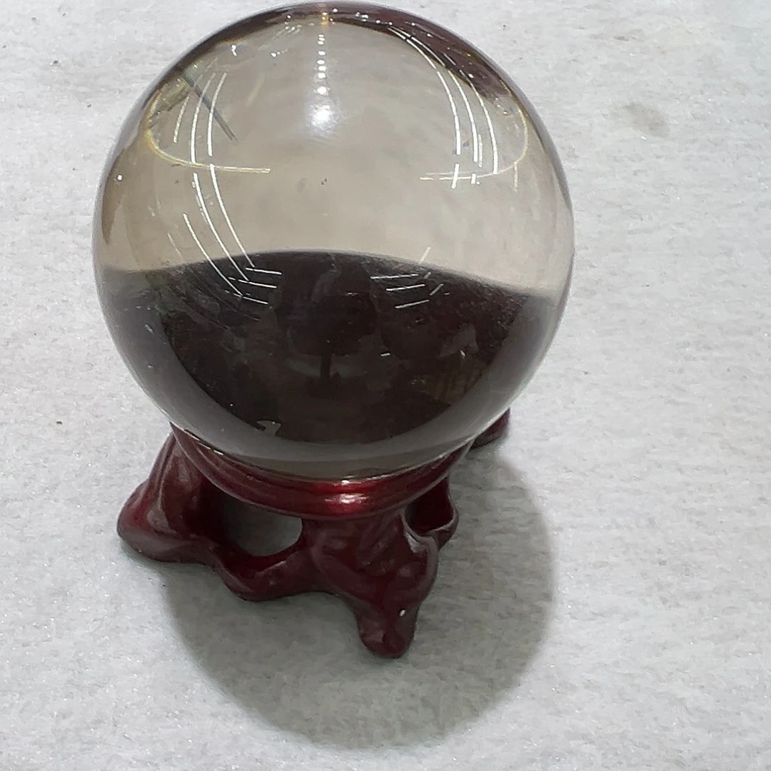 水晶水晶球摆件未镶嵌会***人