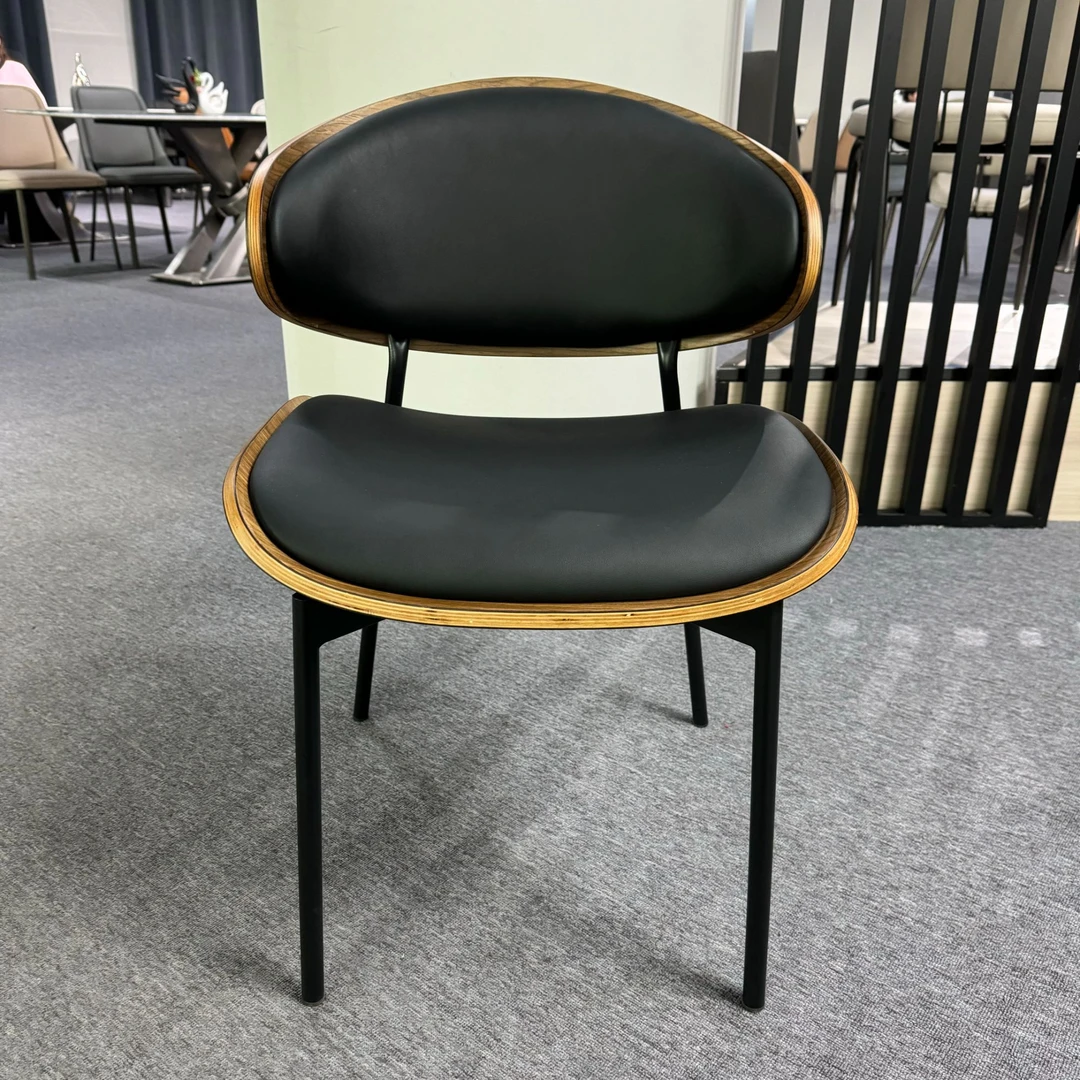 【2张】【柚苏】OY-0058#轻奢简约舒适客厅餐椅升级版伊姆斯50*50*75