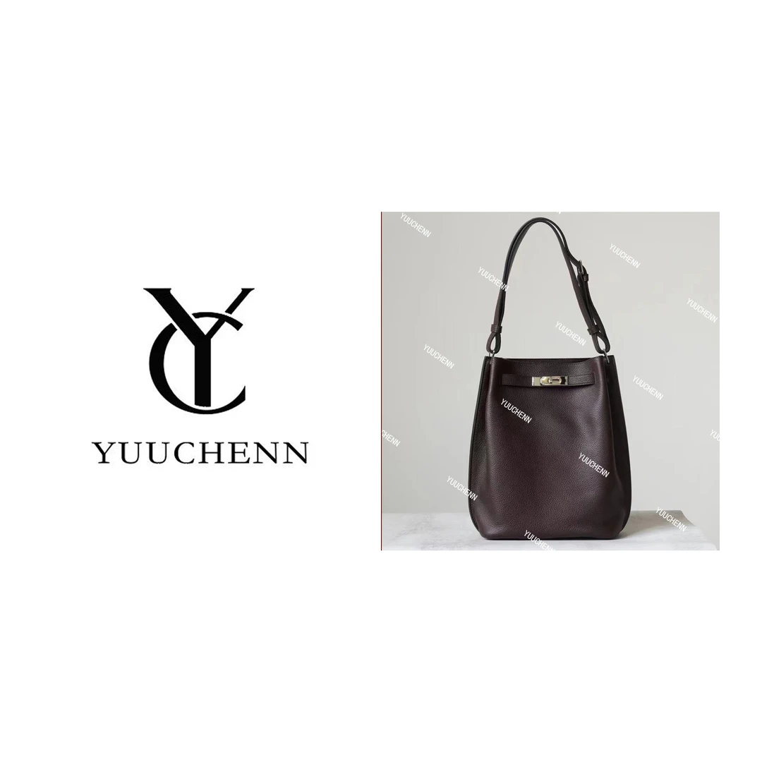 YUUCHENN【so kelly】进口Togo牛皮22cm原创设计高定真皮包 HH6709